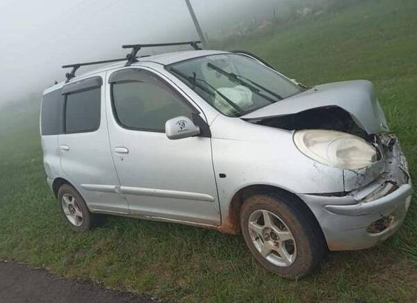 Crónica / Imprudencia y neblina causan accidente en Coronel Bogado