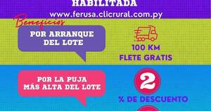 La Nación / Harán remate de 100% de hembras