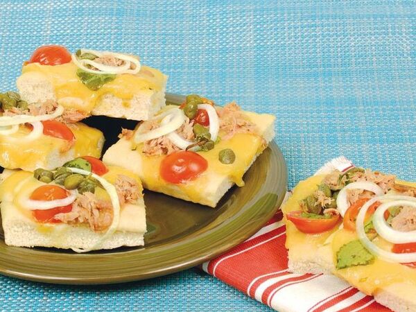 Nada más fácil que una deliciosa focaccia de atún - Gastronomía - ABC Color