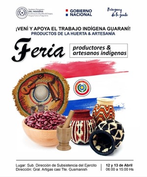 Invitan a feria agrícola y artesanal indígena frente a sede del Ejército - .::Agencia IP::.