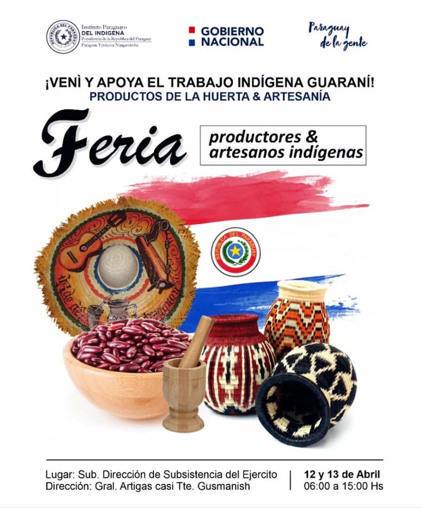 Invitan a feria agrícola y artesanal indígena frente a sede del Ejército - .::Agencia IP::.