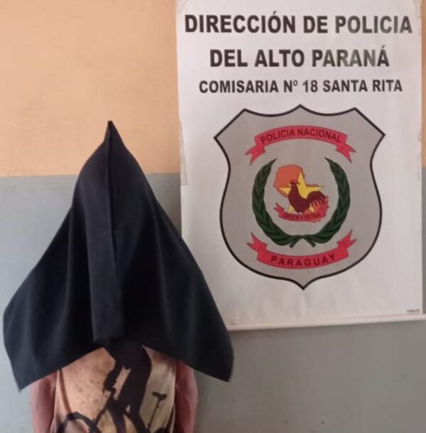 Detienen a hombre que violentó a toda su familia