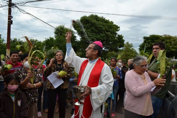 La Semana Santa es tiempo de gracia, de bendición, solidaridad y perdón, dice obispo de Misiones y Ñeembucú - Nacionales - ABC Color