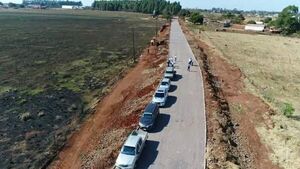 Gobernación de Amambay inauguró cerca de 30 mil metros cuadrados de empedrado - Radio Imperio