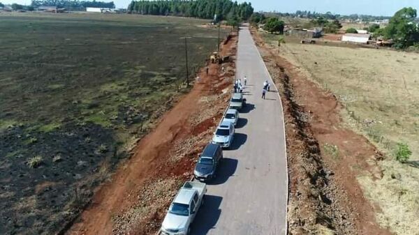 Gobernación de Amambay inauguró cerca de 30 mil metros cuadrados de empedrado - Radio Imperio