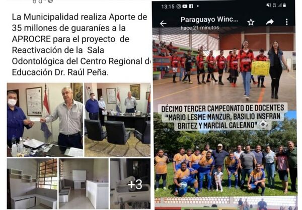 Docentes de la APROCRE son “malagradecidos” con el intendente y Gobernador de Amambay