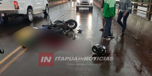 HOMBRE FALLECE EN UN TERRIBLE ACCIDENTE - Itapúa Noticias