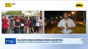 Pésima atención a quienes quieren entrar a Paraguay - ABC Noticias - ABC Color