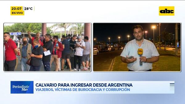 Pésima atención a quienes quieren entrar a Paraguay - ABC Noticias - ABC Color