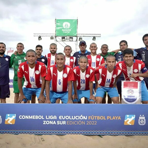 Fútbol de Playa: Paraguay arrasó y se quedó con la Zona Sur