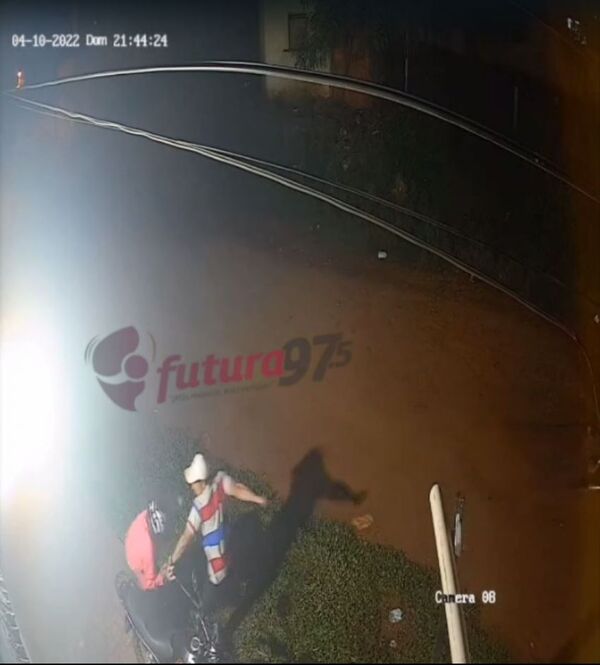 Se peleó con motochorro y evitó que le roben su moto