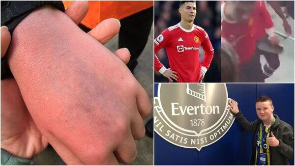 La policía y el United investigan a Cristianoo tras reventar el móvil de un niño autista contra el suelo