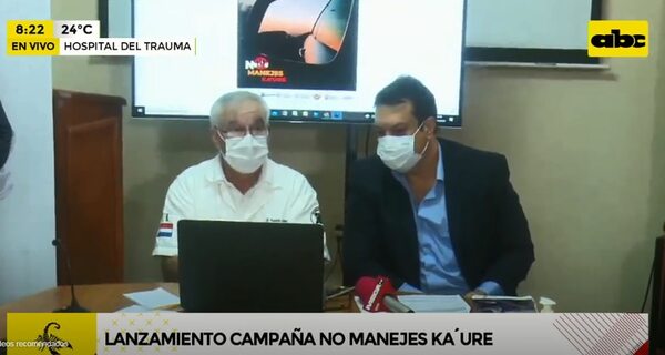 Lanzaron campaña “No manejes ka’ure” en Semana Santa - Nacionales - ABC Color