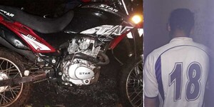 POLICÍAS DE LA COMISARÍA 59 RECUPERAN MOTOCICLETA - Itapúa Noticias