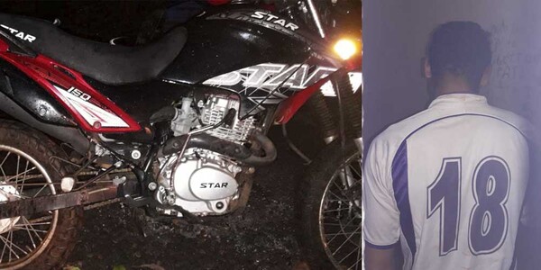 POLICÍAS DE LA COMISARÍA 59 RECUPERAN MOTOCICLETA - Itapúa Noticias