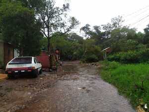 Inundación el en Barrio "Mosquito" un problema de nunca acabar