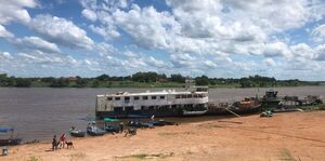 Río Paraguay llega a su máximo nivel del año en Concepción - Nacionales - ABC Color