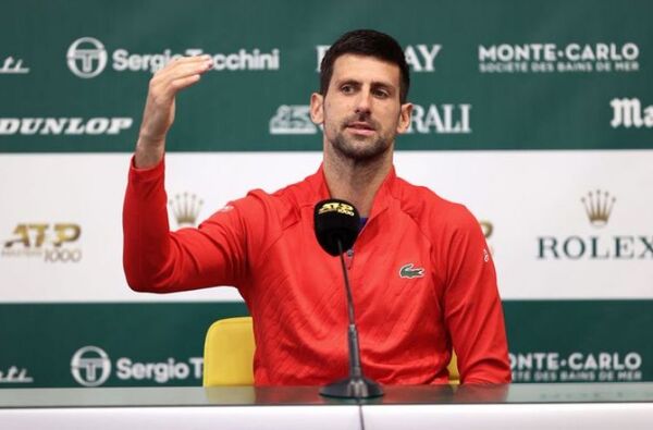 Djokovic regresa a la acción en el Masters de Montecarlo