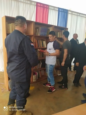 Tras donación habilitan biblioteca en penitenciaría regional de Misiones - .::Agencia IP::.