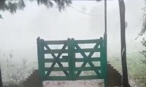 Granizadas y destrozos en R.I.3 Corrales - C9N
