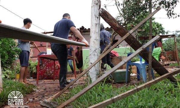 Comuna de CDE entrega chapasa familias afectadas por tormenta – Diario TNPRESS