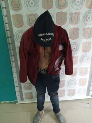 Conocido delincuente sup. utilizaba arma de "Juego" para atracos