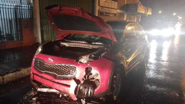 Accidente de tránsito dejó a un motociclista con graves lesiones en Encarnación