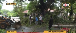 El día después de la tormenta: Destrozos en San Bernardino - C9N