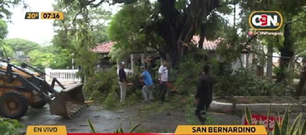 El día después de la tormenta: Destrozos en San Bernardino - C9N