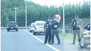 Crónica / Caminera a full con los controles en operativo Semana Santa