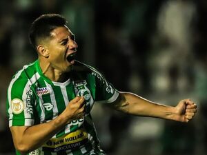Óscar Ruiz: debut a los 65′ y gol a los 69′ en el EC Juventude - Fútbol Internacional - ABC Color