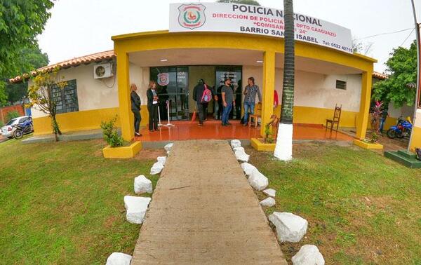 Habilitan refacción de comisaría que fue atacada por manifestantes en Caaguazú – Prensa 5