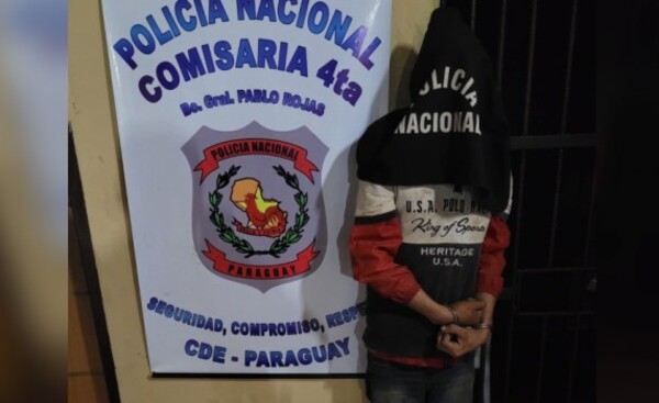 Zidan detenido por hurtar en una vivienda