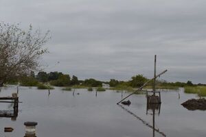 Las olerías de Villa Florida están bajo agua por la crecida del Tebicuary - Nacionales - ABC Color