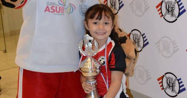 La Nación / Paraguaya prodigio: Victoria tiene 5 años y es subcampeona de ajedrez