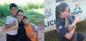 Policía buscó y adoptó a niño que la abrazó y dijo que extrañaba a su mamá