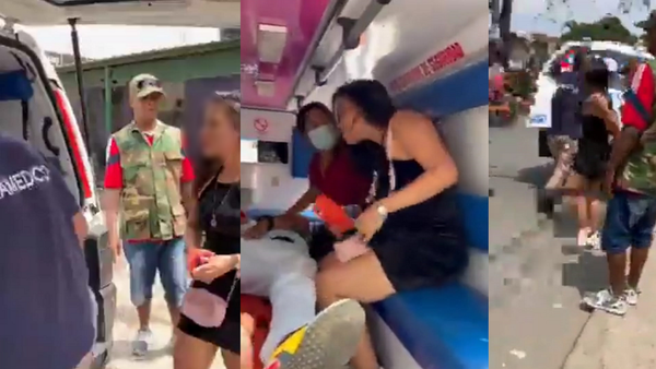 Tóxica no dejó que atiendan a su novio herido hasta que le dé la contraseña de su celular