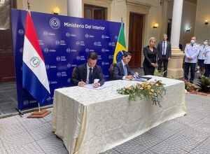 Ministros de seguridad de Paraguay y Brasil acuerdan alianza estratégica contra el crimen organizado trasnacional - .::Agencia IP::.