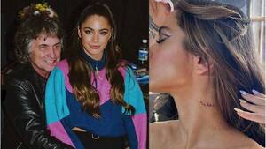Crónica / Tini Stoessel se hizo un tatuaje en honor a su papá