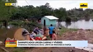Tras temporal, damnificados solicitan con urgencia carpas y víveres - ABC Noticias - ABC Color