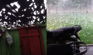 Temporal dejó casas destrozadas en R. I. 3 Corrales - OviedoPress