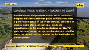 Renegociación integral del Tratado de Itaipú   - Factor Clave - ABC Color
