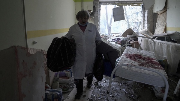 Registran ataques y muertos en las instalaciones médicas en Ucrania - ADN Digital
