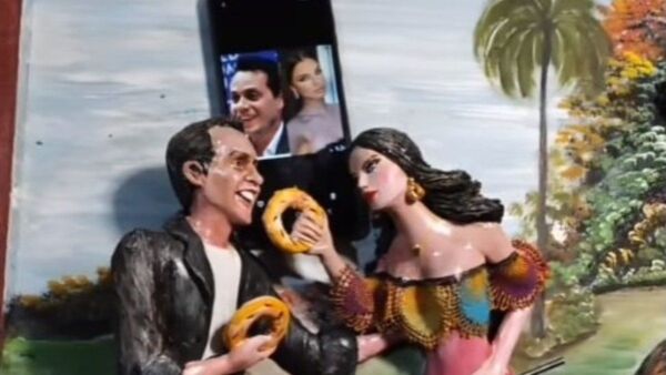 Marc Anthony y Nadia "haciendo chipa" es furor en redes