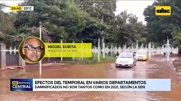 Balance de la SEN tras temporales - ABC Noticias - ABC Color