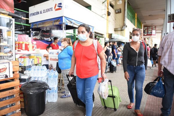 Diario HOY | Inició refuerzo de buses en la Terminal de Asunción