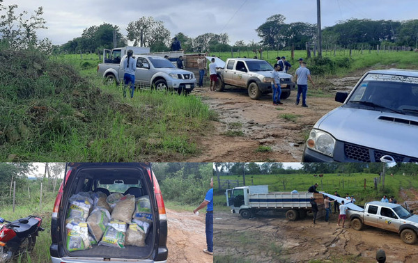 Brindan asistencia a afectados por temporal en R.I. 3 Corrales – Prensa 5