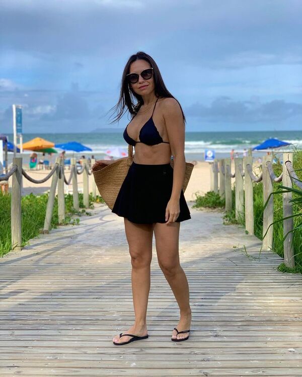 ¡Mirá las fotos de las vacaciones de Melissa Quiñónez!  - Gente - ABC Color