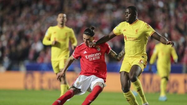 Liverpool, con ventaja, visita al Benfica