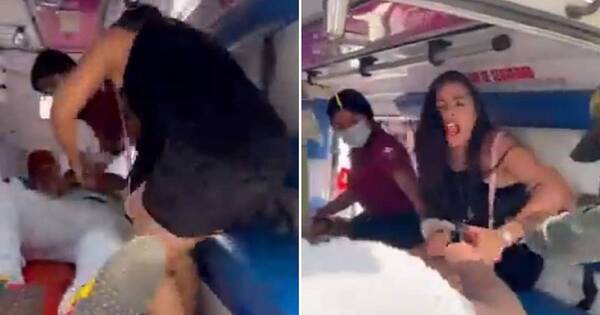 La Nación / Una mujer exigió la clave del celular a su novio atropellado y se vuelve viral